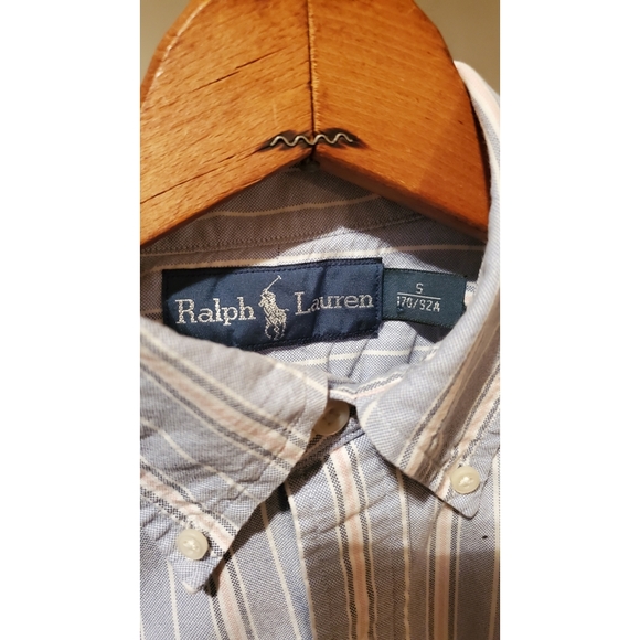 Ralph Lauren classic striped button-up - Picture 3 of 5